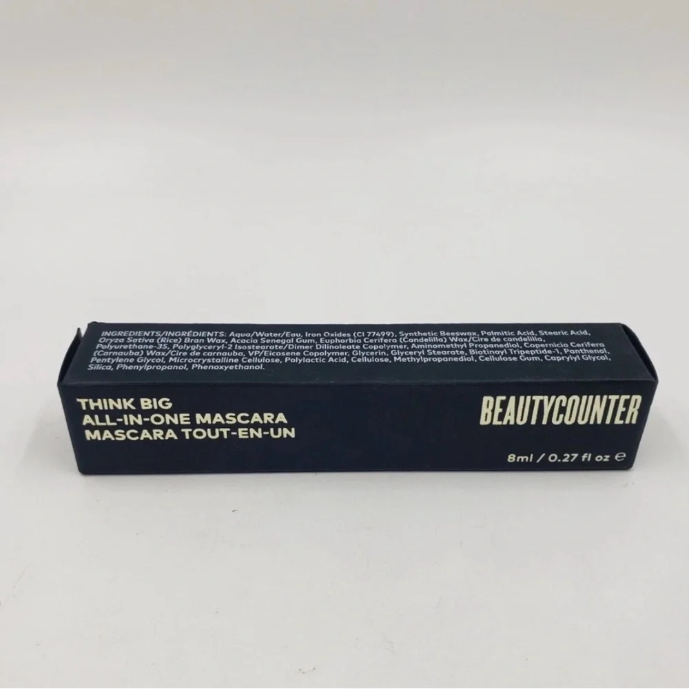 NEW NWT Beautycounter Think BIG All-in-One Mascara Better Black 0.27 fl oz